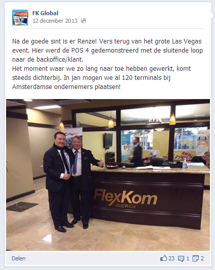 Een verloren FlexkomFan dacht in december nog dat ze in januari al systemen gingen plaatsen in Amsterdam. Helaas, nooit gebeurd.